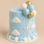Balloon Bunch Cake — New Baby & First Birthday - Image 2