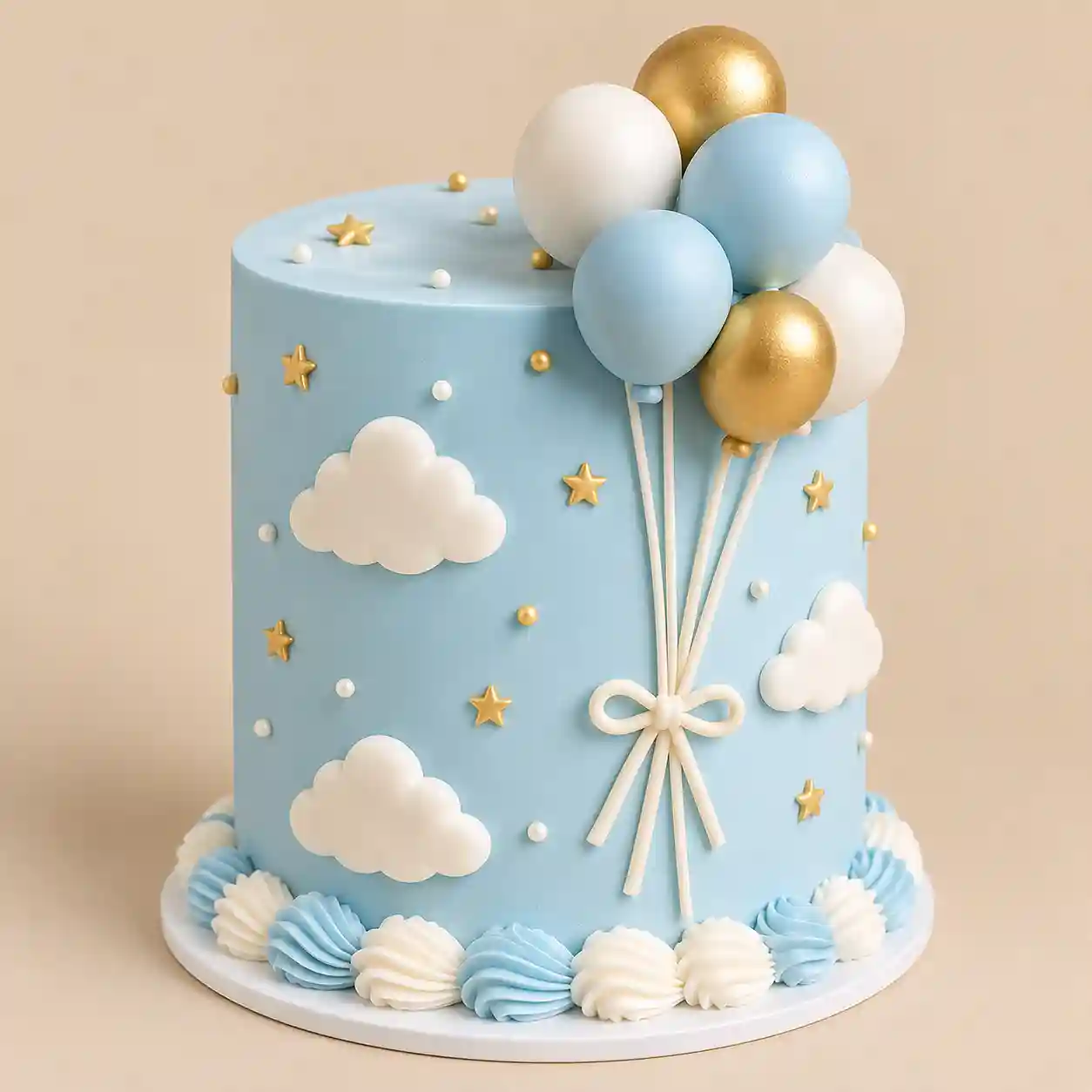 Balloon Bunch Cake — New Baby & First Birthday. Balloon Bunch Cake — New Baby & First Birthday - Image 2