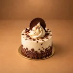 Chocolate Vanilla Crunch Mini Cake