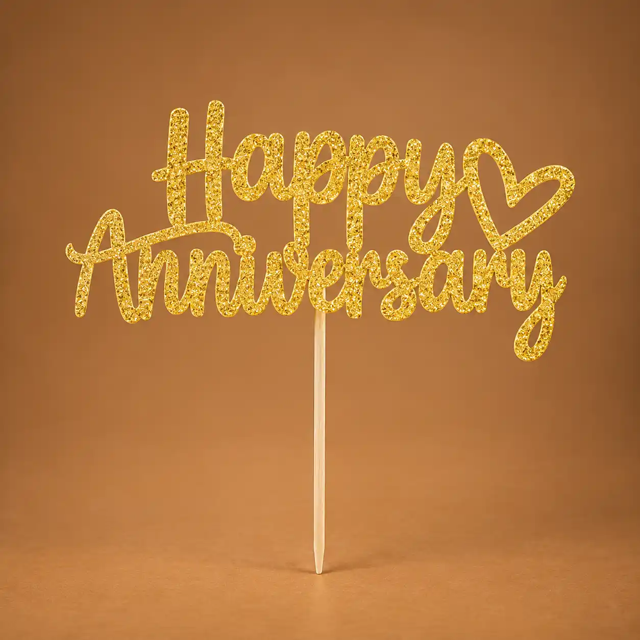 Happy Anniversary Cake Topper Happy Anniversary Cake Topper - Image 1