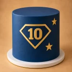 Hero Star Kids Birthday Cake – 3 Designs - Image 2