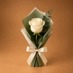 Ivory Grace Single Rose