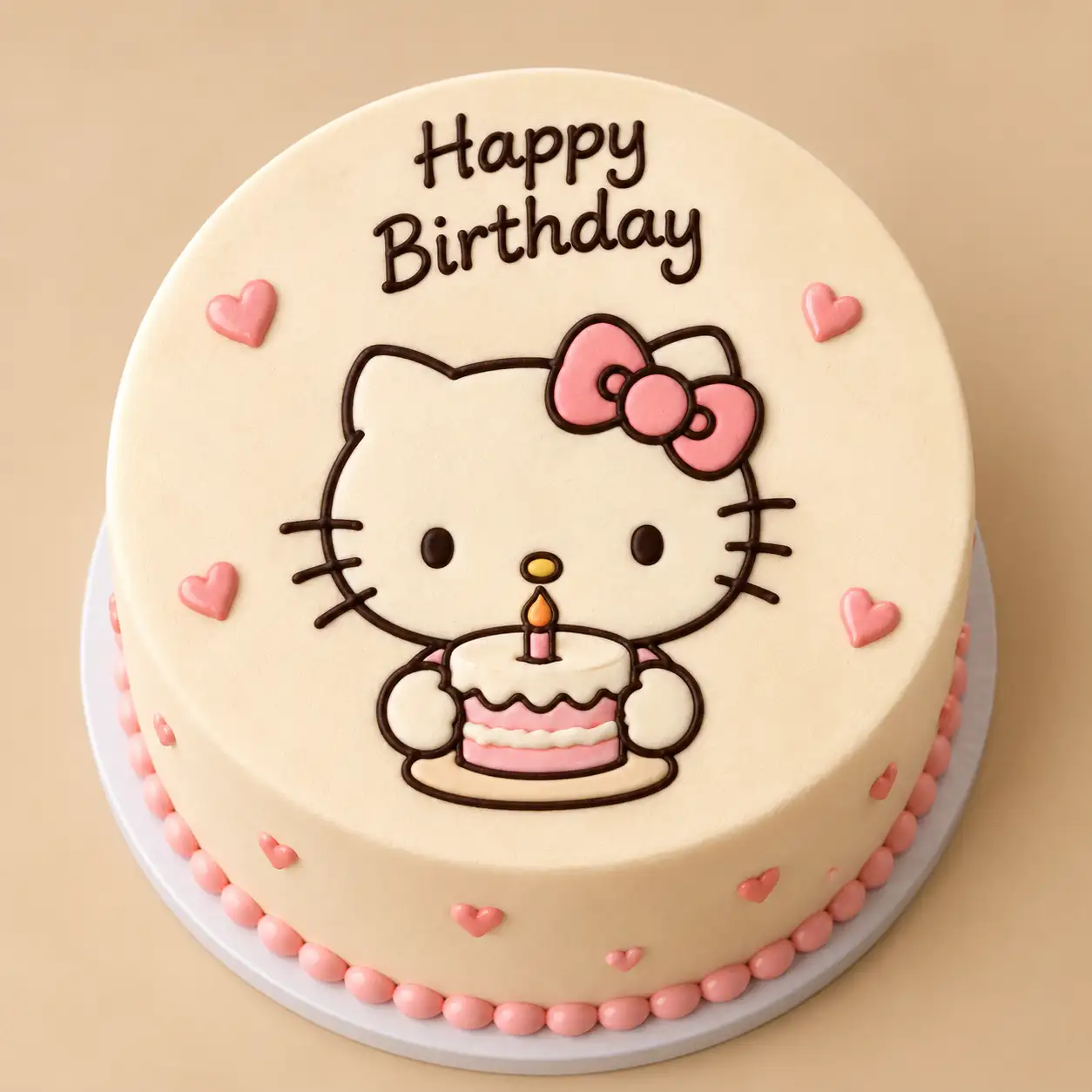 Kitty Kids Birthday Cake Kitty Kids Birthday Cake - Image 2