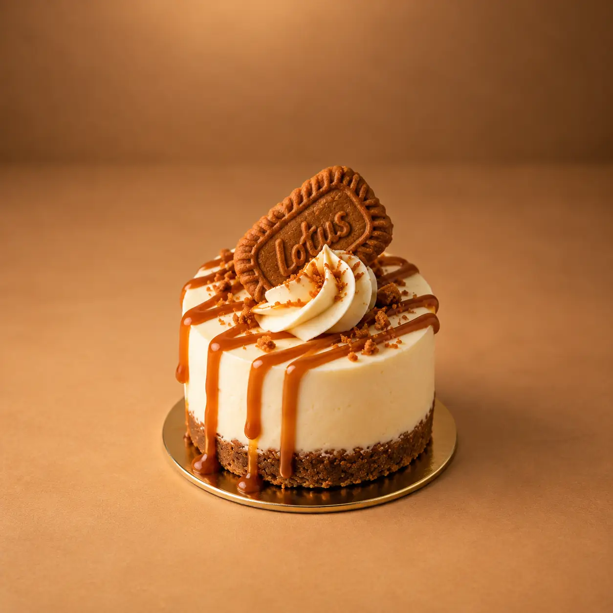Lotus Cheesecake Mini Lotus Biscoff Mini Cake - Image 1