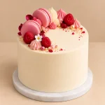 Macaron Crown Cake — Raspberry or Chocolate
