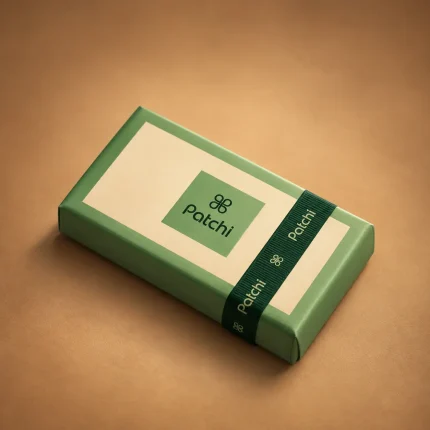 Patchi Premium Chocolate Duo with two premium chocolate pieces in elegant packaging