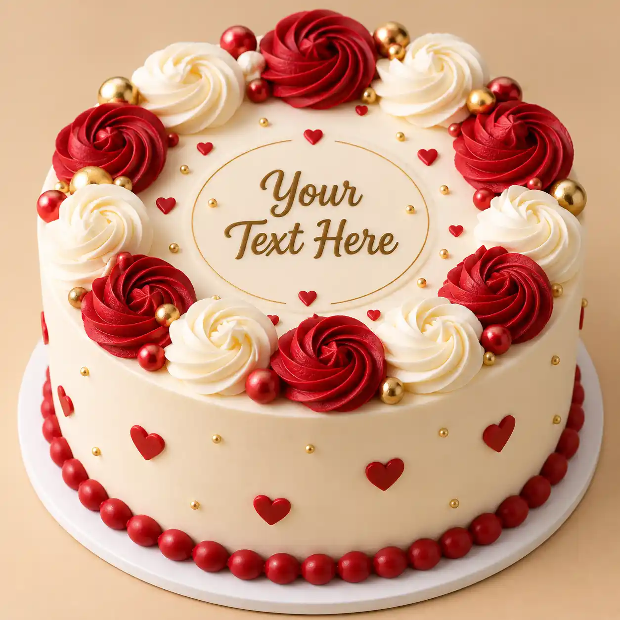 Personalised Celebration Cake with Your Message- Celebration Cake with Your Message - Image 3
