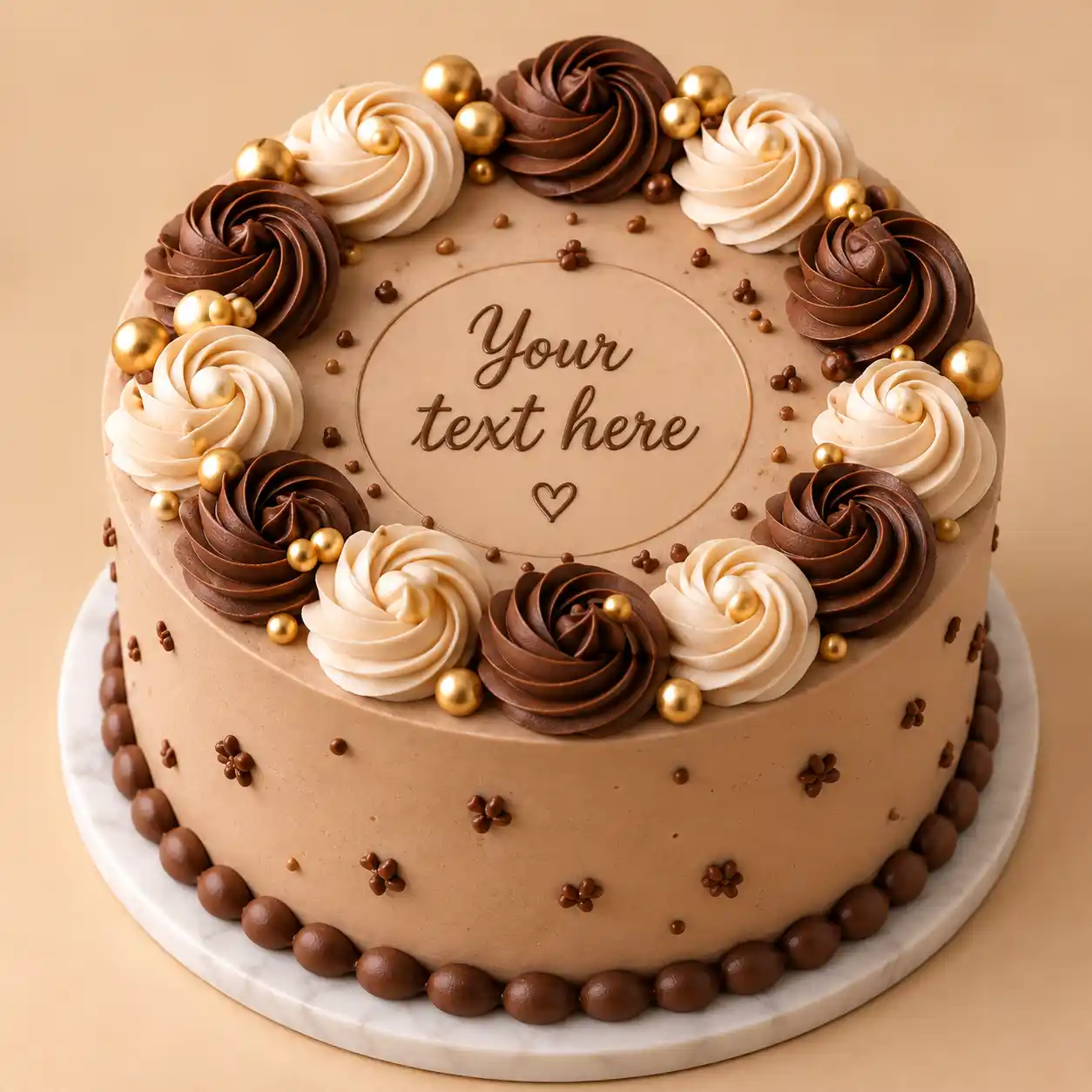 Personalised Celebration Cake with Your Message Celebration Cake with Your Message - Image 2