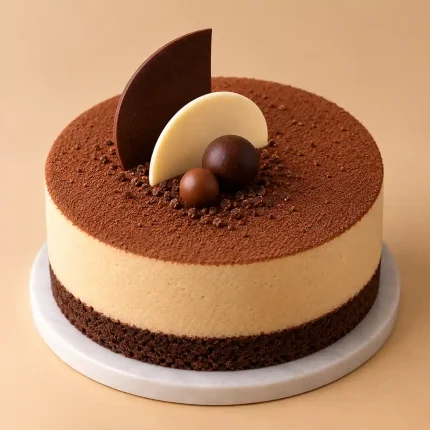 Premium Chocolate Mousse Cake Collection featuring caramel chocolate mousse and cocoa chocolate mousse designs