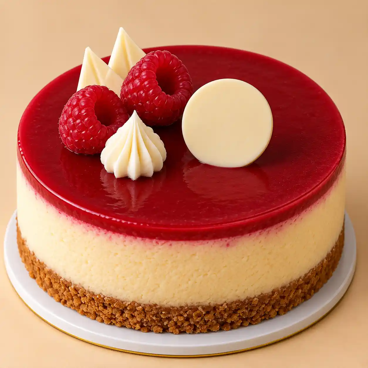 Raspberry Cheesecake Collection Raspberry Cheesecake Collection with three elegant designs featuring raspberry glaze, pink finish and raspberry swirl