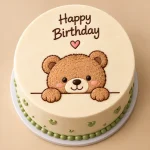 Teddy Bear Love & Birthday Cake - Image 2